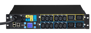 Eaton EMAH06 power distribution unit (PDU) 2U Black 16 AC outlet(s)