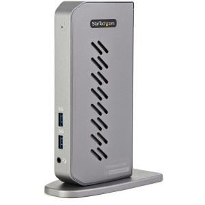 Startech USB-C USB-A Dock - Hybrid Universal USB 3.0 Docking Station for USB-C or USB-A Laptop - Dual Monitor 4K 60Hz HDMI/DisplayPort - 6x USB-A, GbE - USB 3.1 Gen 1 - Windows/Mac Computing Dock / Port Repeater