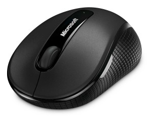 Microsoft Wireless Mobile Mouse 4000, D5D-00004, BlueTrack, RF Wireless, Black, Mice
