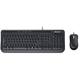 Microsoft Wired Desktop 600, APB-00006, Wired, USB, Black, Mouse included, Keyboard