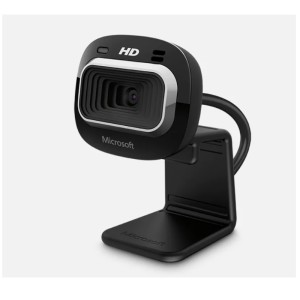 Microsoft LifeCam HD-3000 for business, T4H-00004, 1 MP 1280 x 720 pixels USB 2.0 Black, Webcam