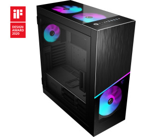 MSI MPG SEKIRA 500X Full Tower Gaming 'Black, 3x 200mm ARGB + 1x 200mm + 1x120mm ARGB Fans, Mystic Light Sync, 8 Channel ARGB Hub, USB Type-C, Tempered Glass Panels, E-ATX, ATX, mATX, mini-ITX'