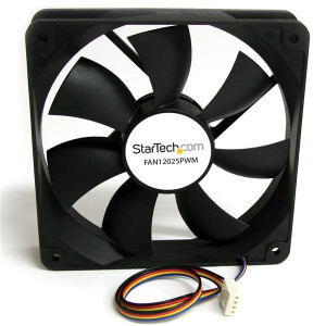 StarTech.com 120x25mm Computer Case Fan with PWM ? Pulse Width Modulation Connector