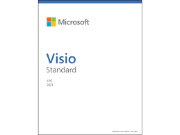 Microsoft Visio Standard 2021 1 license(s) Multilingual
