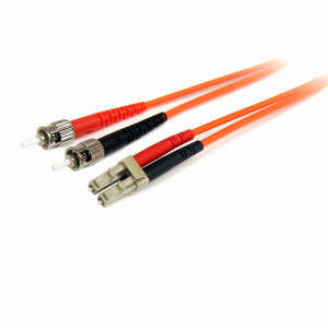 Startech 2 m LC to ST Fibre Optic Cable
