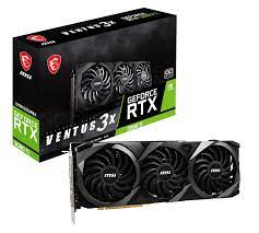 MSI GeForce RTX 3080 Ti VENTUS 3X 12G OC graphics card NVIDIA 12 GB GDDR6X