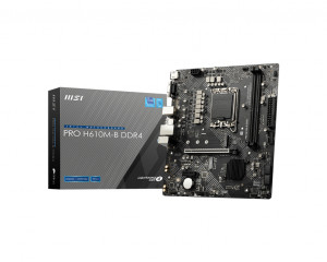 MSI LGA 1700 Intel H610 2 DIMM Memory Slots micro ATX Motherboard