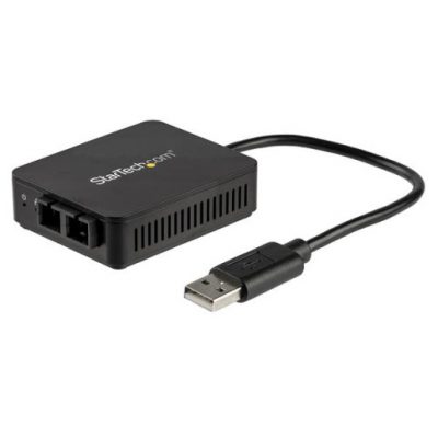 StarTech.com USB 2.0 to Fiber Optic Converter - 100BaseFX SC