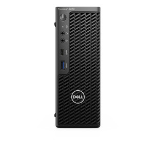 DELL Precision 3240 W-1250 CFF Intel Xeon W 32 GB DDR4-SDRAM 512 GB SSD Windows 10 Pro Workstation Black