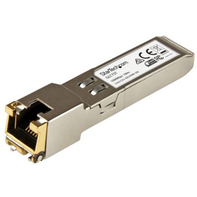 Startech Extreme Networks 10050 Compatible SFP Module - 1000BASE-T - SFP to RJ45 Cat6/Cat5e - 1GE Gigabit Ethernet SFP - RJ-45 100m Network Transceiver Module