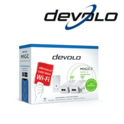 Devolo Magic 2 WiFi 6 2400 Mbit/s Ethernet LAN Wi-Fi White 3 pc(s), NETWORKROUTER