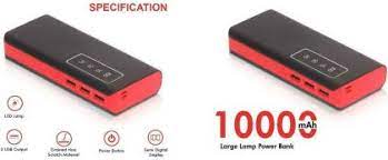 Power Bank 3, 10,000mAh RED