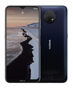 Nokia G10 smartphone Scandinavian design, Dual SIM, RAM 3GB, ROM 32GB, up to 3 days battery life, improved 6.5" display, triple camera with AI modes, Android 11 - Blue 4G 32 GB Blue Dual SIM Mobile Phone