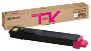 Kyocera TK-8115M Magenta Toner Cartridge