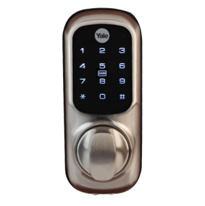 Yale Keyless Connected Smart Lock Nickel, Silver Smart Security