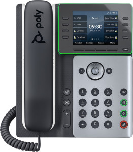 Poly Edge E320 IP Phone Black, Silver Telephone