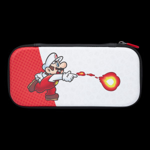 PowerA Slim Case for Nintendo Switch - OLED Model, Nintendo Switch or Nintendo Switch Lite - Fireball Mario